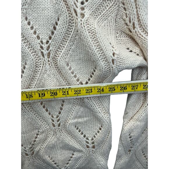 The Korner Women Pullover Sweater Beige Size M/L New NWT Wool Blend - Picture 6 of 12